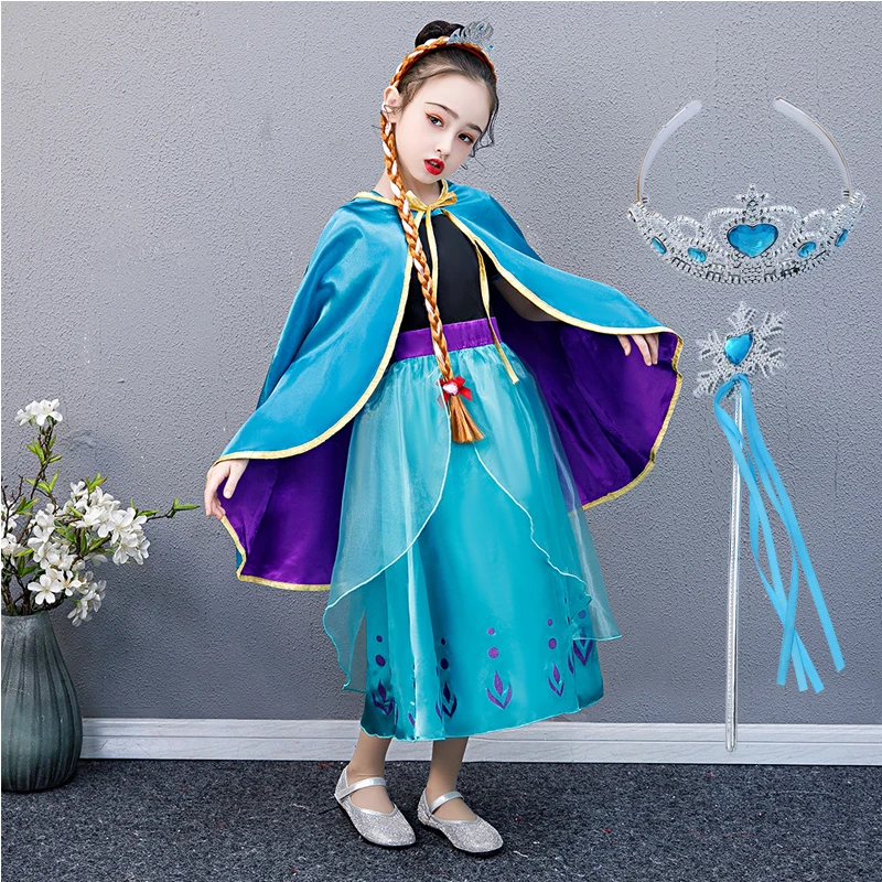 

Карнавальный костюм Hallow для косплея, необычные детские платья принцессы на день рождения, бальное платье, одежда для маленьких девочек 8 лет