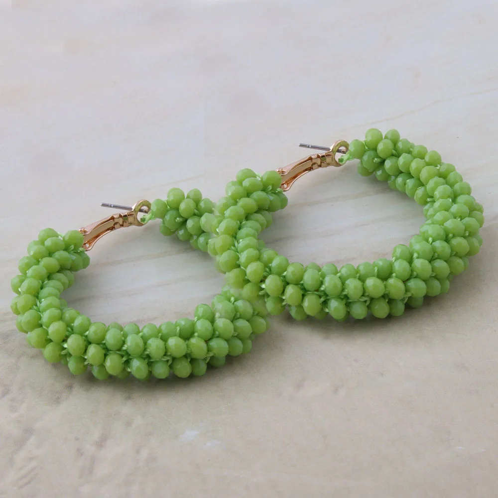 NeeFuWoFuDrop Серьги Висячие богемные хрустальные oorbellen Стразы посылка длинные brinco Шарм бахрома ювелирные серьги оптом - Окраска металла: 14