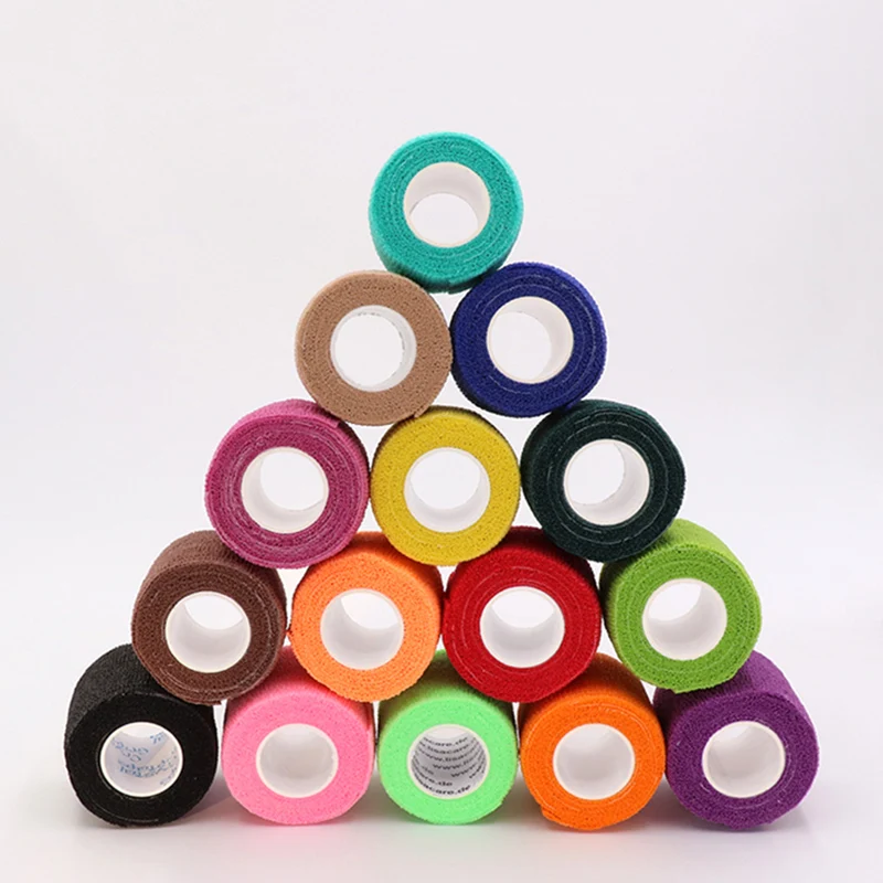 

4.5m Colorful Sport Self Adhesive Elastic Bandage Wrap Tape Elastoplast For Knee Support Pads Finger Ankle Palm Shoulder