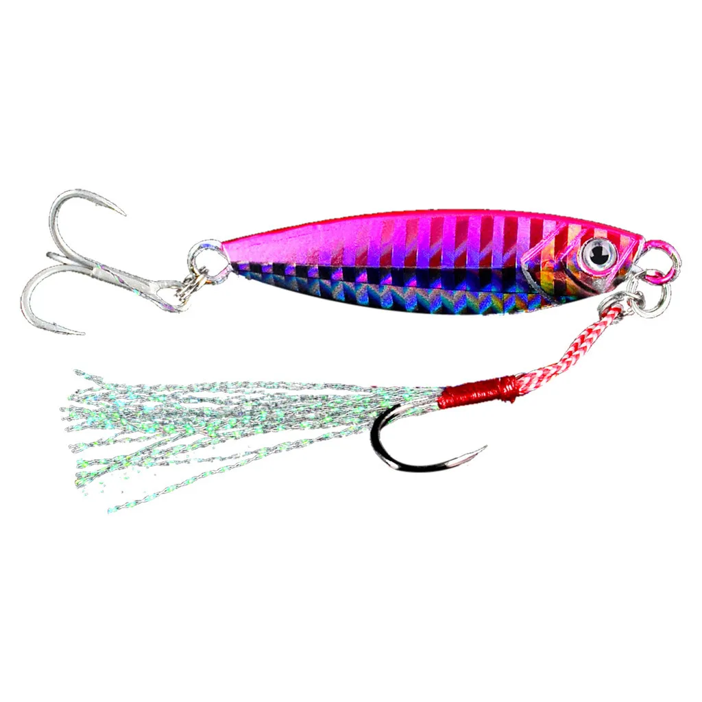 Рыболовные приманки 6 5 см металлические снасть инструмент с двойным крючком