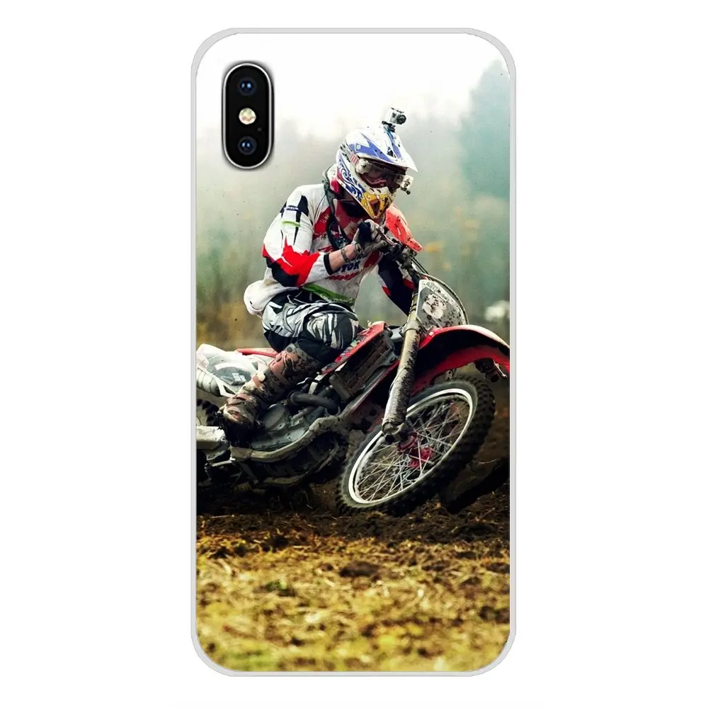 Чехол для мобильного телефона Xiaomi Redmi 4A S2 Note 3 3S 4 4X5 Plus 6 7 6A Pro Pocophone F1 Dirtbikes Moto Cross Classic