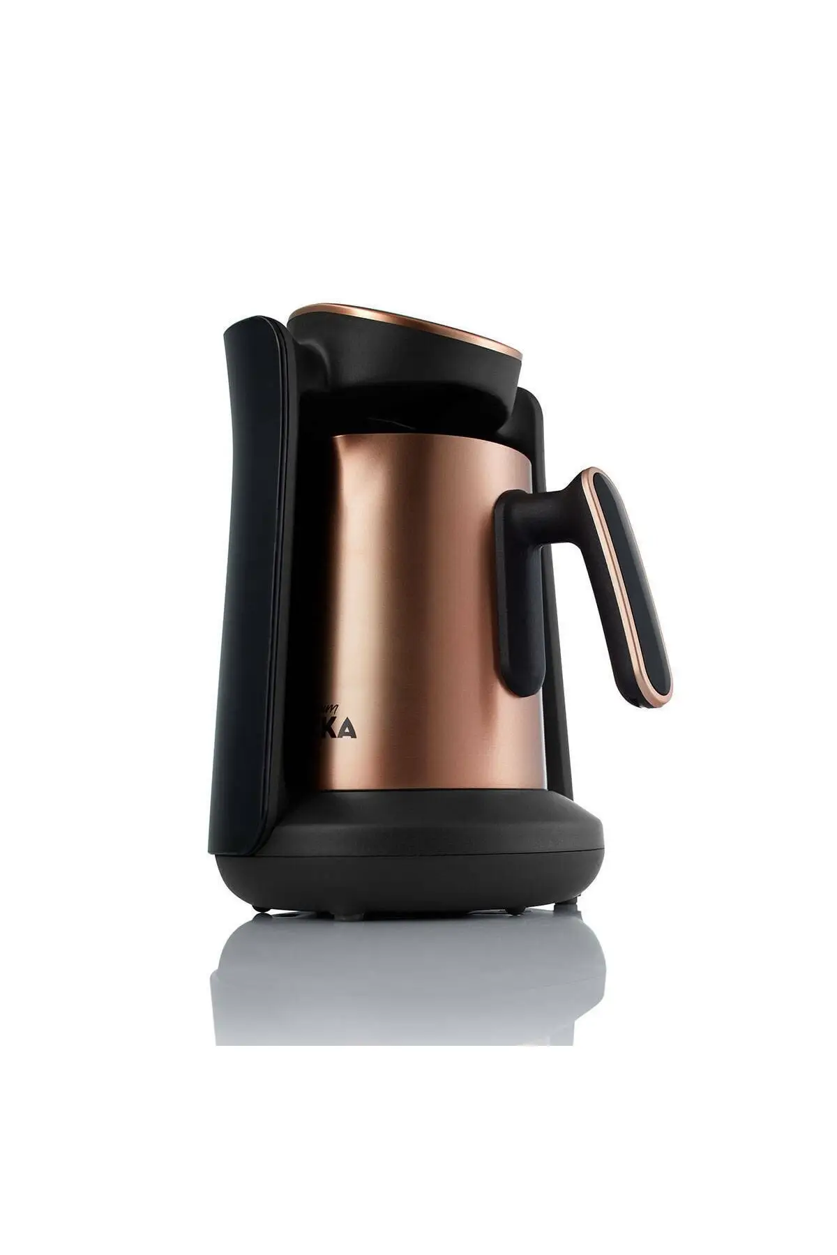 Медная кофе-машина по-турецки быстрая и легкая для 4 человек за 1 минуту