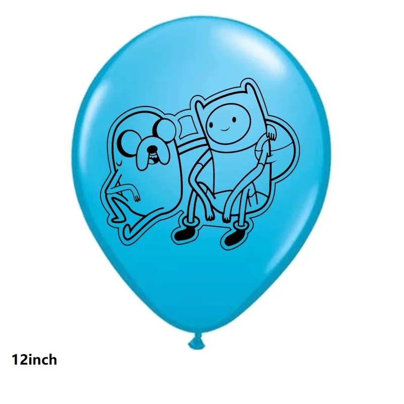 Латексные воздушные шары Время приключений с Финном и Джейком 12 дюймов 10 шт./лот