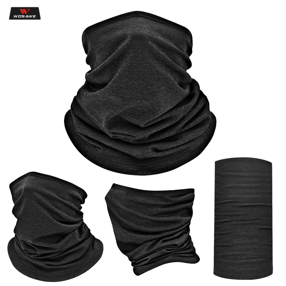 

WOSAWE Winter Fleece Warmer Neck Gaiter Face Mask Cover Motorcycle Thermal Scarf Head Balaclava Fishing Skiing Snowboard Bandana