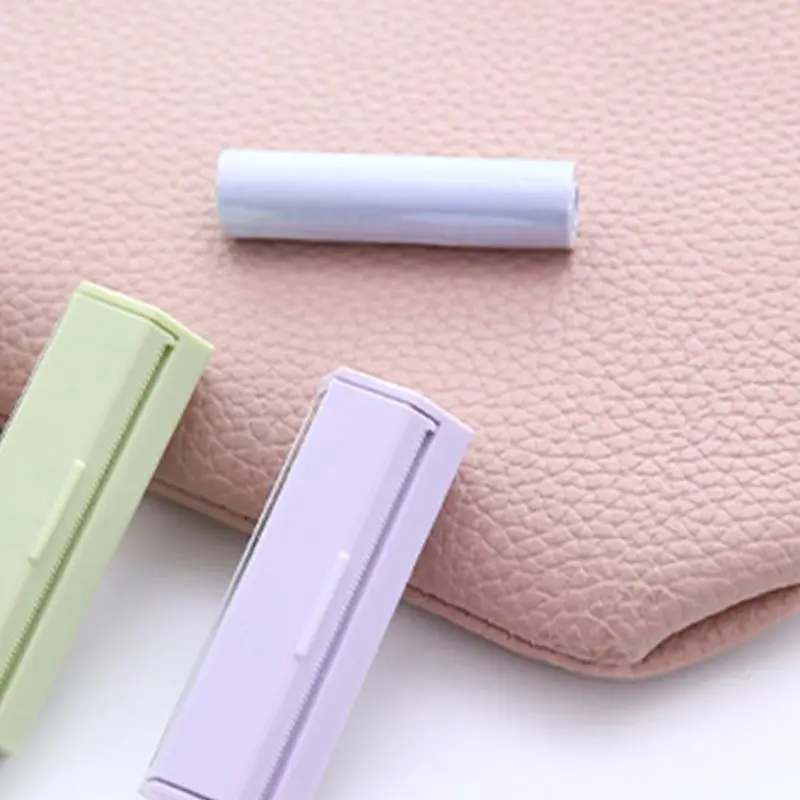Portable Facial Absorbent Paper Wipes Oil Control Face Cleanser Green Tea Rose Lavender with Mirror Men Women