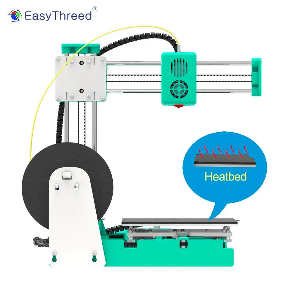 Easythreed X4 Mini Build Volume 150mmx150mmx150mm Hotbed Small Education Entry Level Consumer Personal 3d Printer Students Gift |