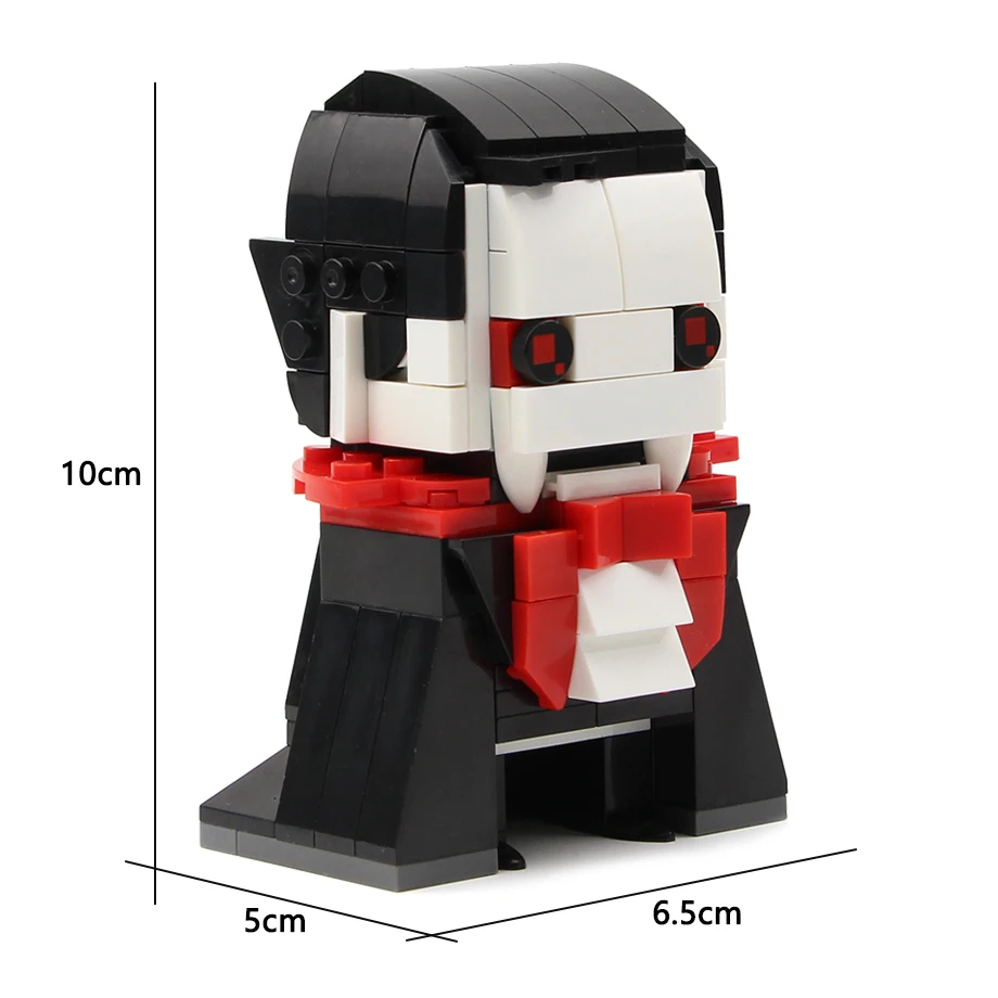 

Small particles Halloween Theme Festival Lights Head Figure Building Blocks Set Educational Toys Kids Christmas gifts Puzzles