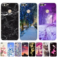 for huawei p smart 2018 case tpu soft silicone back cover phone case for huawei p smart 2019 cover fundas fig lx1 psmart case