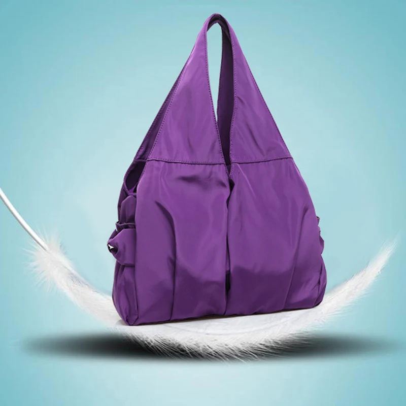 

ASDS-Women Messenger Bag Waterproof Nylon Fashion All-Match Large Capacity