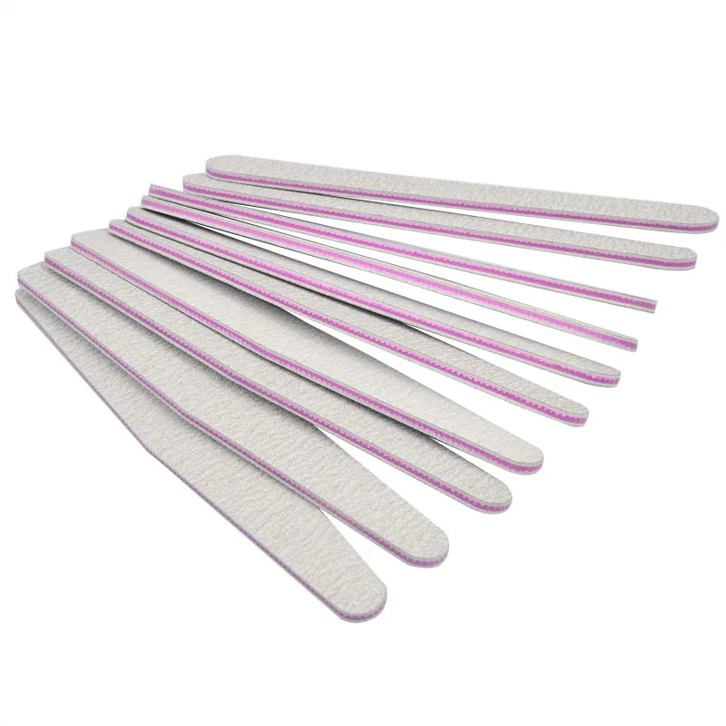 

5pcs 100/180 Professional Nail Files Sanding Buffers Manicure Lima Milling Pedicure Nail Tools Boat Nail Polish Sand Block