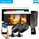 Видеодомофон Dragonsview 960P, Wi-Fi, дверной звонок с камерой видеонаблюдения и датчиком движения