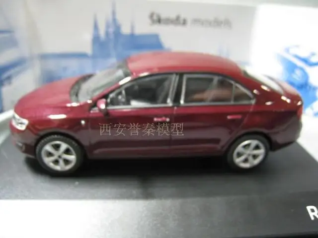 ABREX 1/43 масштаб SKODA RAPLD литой металлический автомобиль модель игрушки для коллекции, подарок, дети