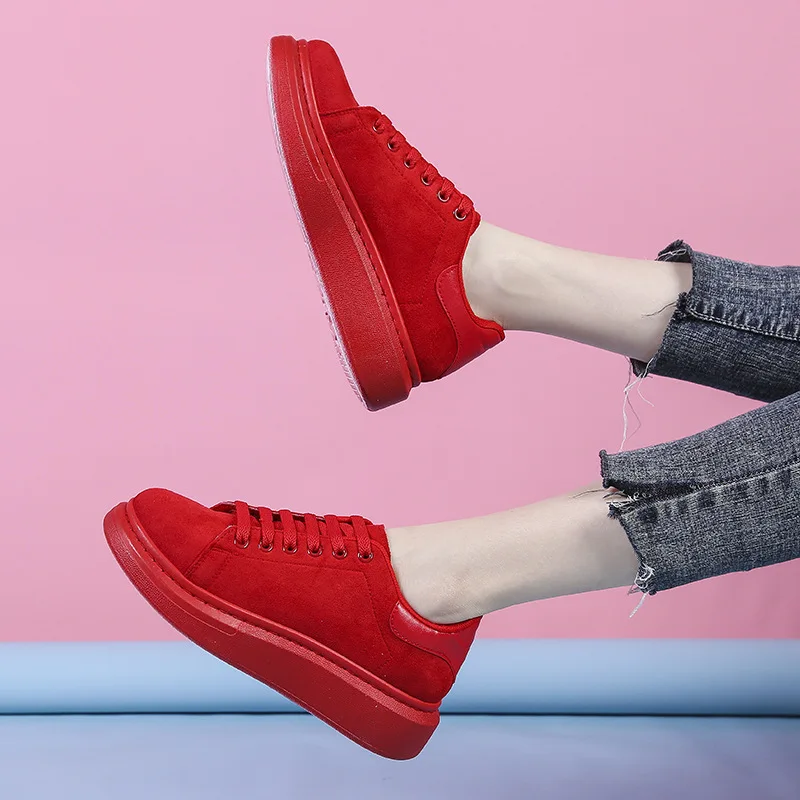 

Женские кроссовки, Новинка весна-осень 2021, Женская Спортивная повседневная обувь на платформе, универсальные Папины кроссовки с закрытым н...