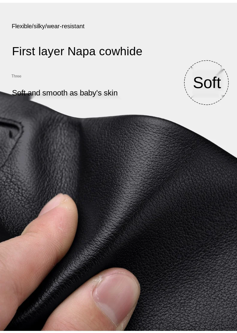 

Men's Wallet Trendy Brand Wallet Men's Leather Short First Layer Cowhide Boys Simple Student Korean Style Famous Brand