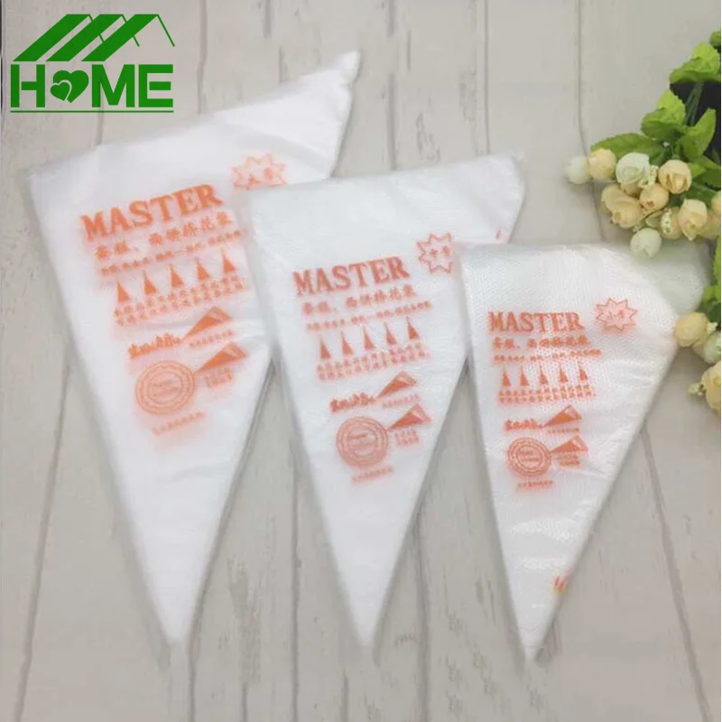 100 шт Одноразовые Кондитерские сумки глазурь помадка торт мороженое кекс