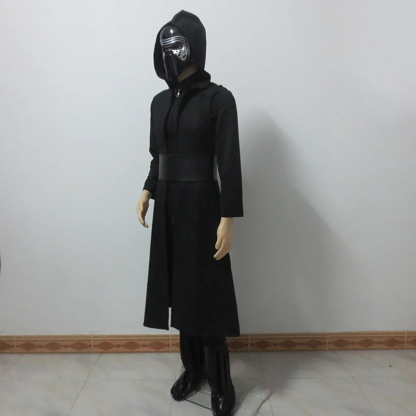 Костюм для косплея Пробуждение силы Кайло Рена униформа черного джедая на