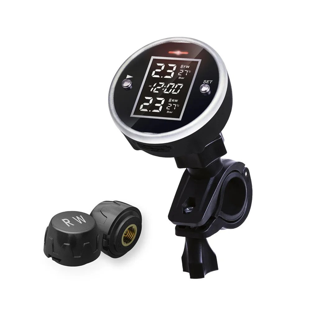 

External Sensor TPMS Wireless Tire Pressure Monitoring System for Motorcycle