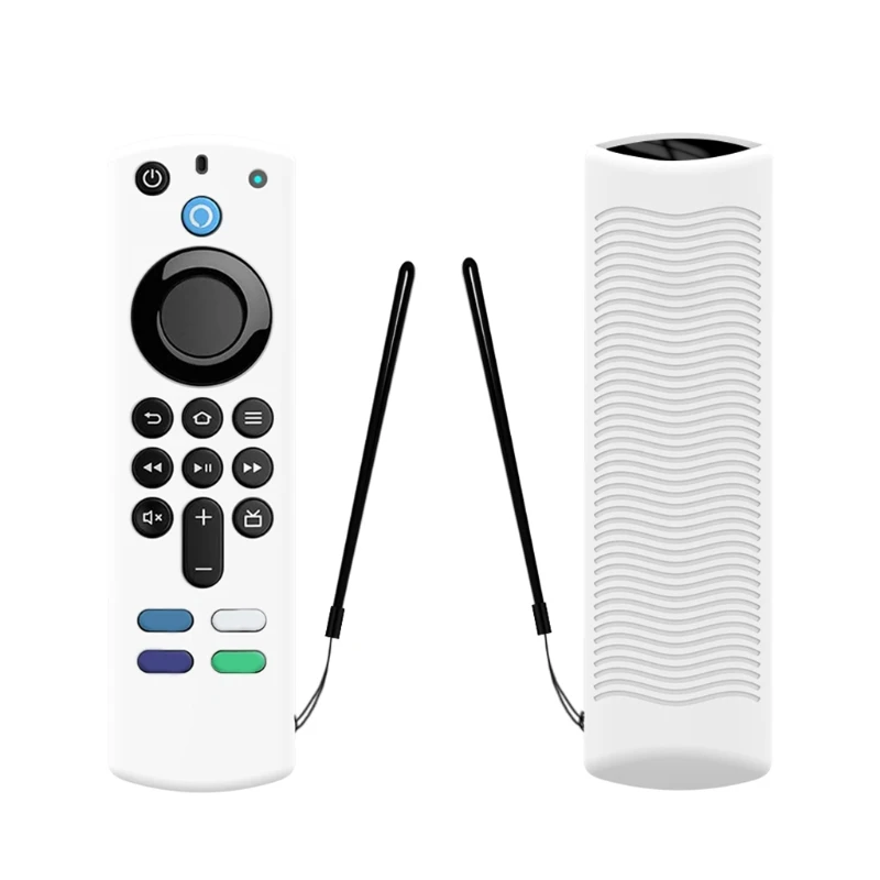 

Protective Case TV Removable Remote Control Silicone Cover for 2021 3rd Gen Dustproof Protector Durable