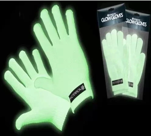 Рекламная Распродажа 12 пар/лот флуоресцентный светится в темноте Перчатки/magic