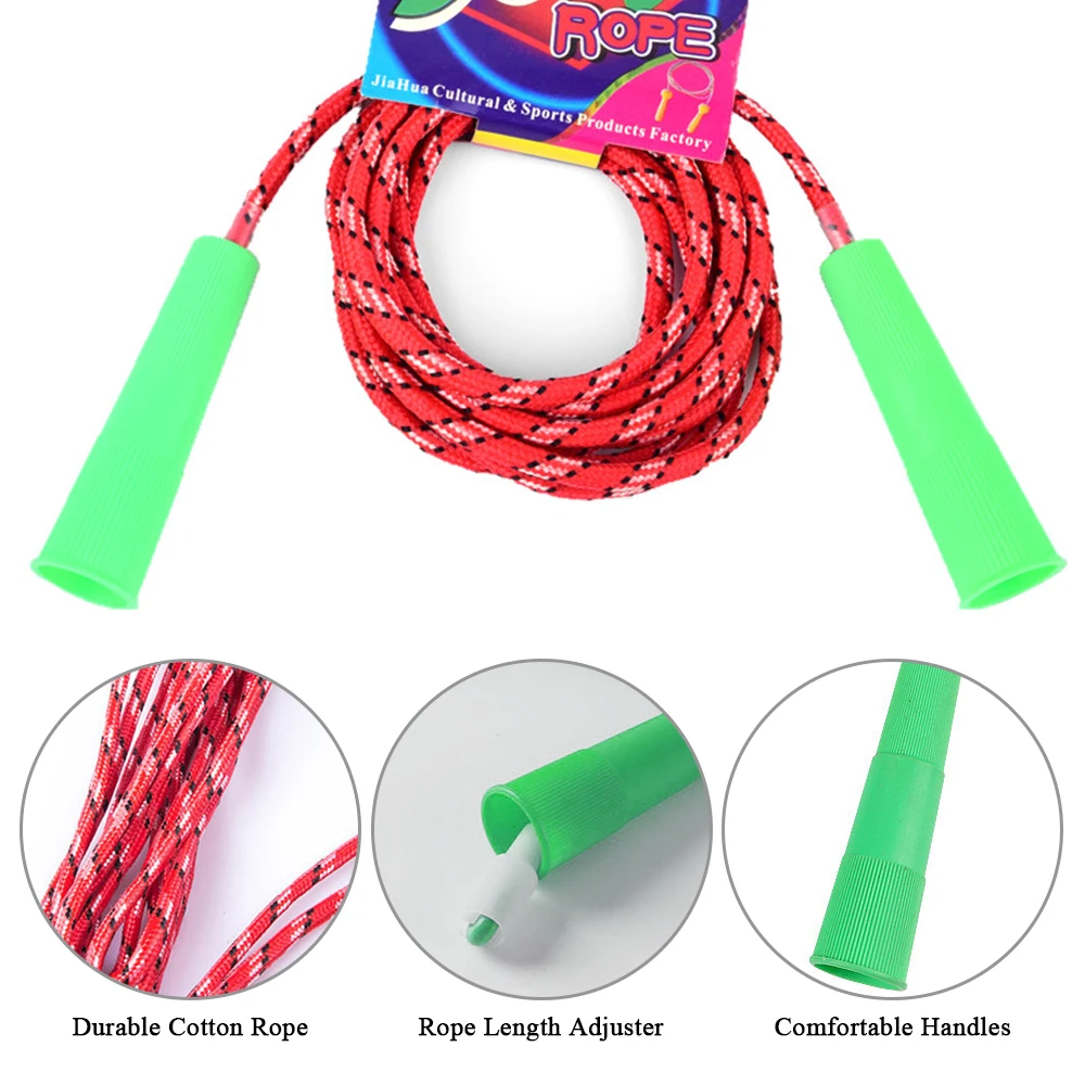 

Adjustable Jump Rope Women Men Skipping Rope Children Jumping Rope for Home Gym Workout Fitness Training