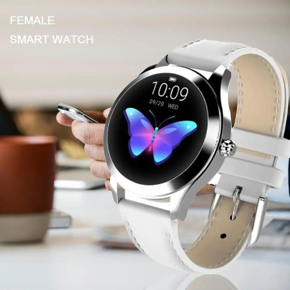 OLOEY 2019 Модные Смарт-часы для женщин KW10 IP68 Водонепроницаемые мульти-спортивные