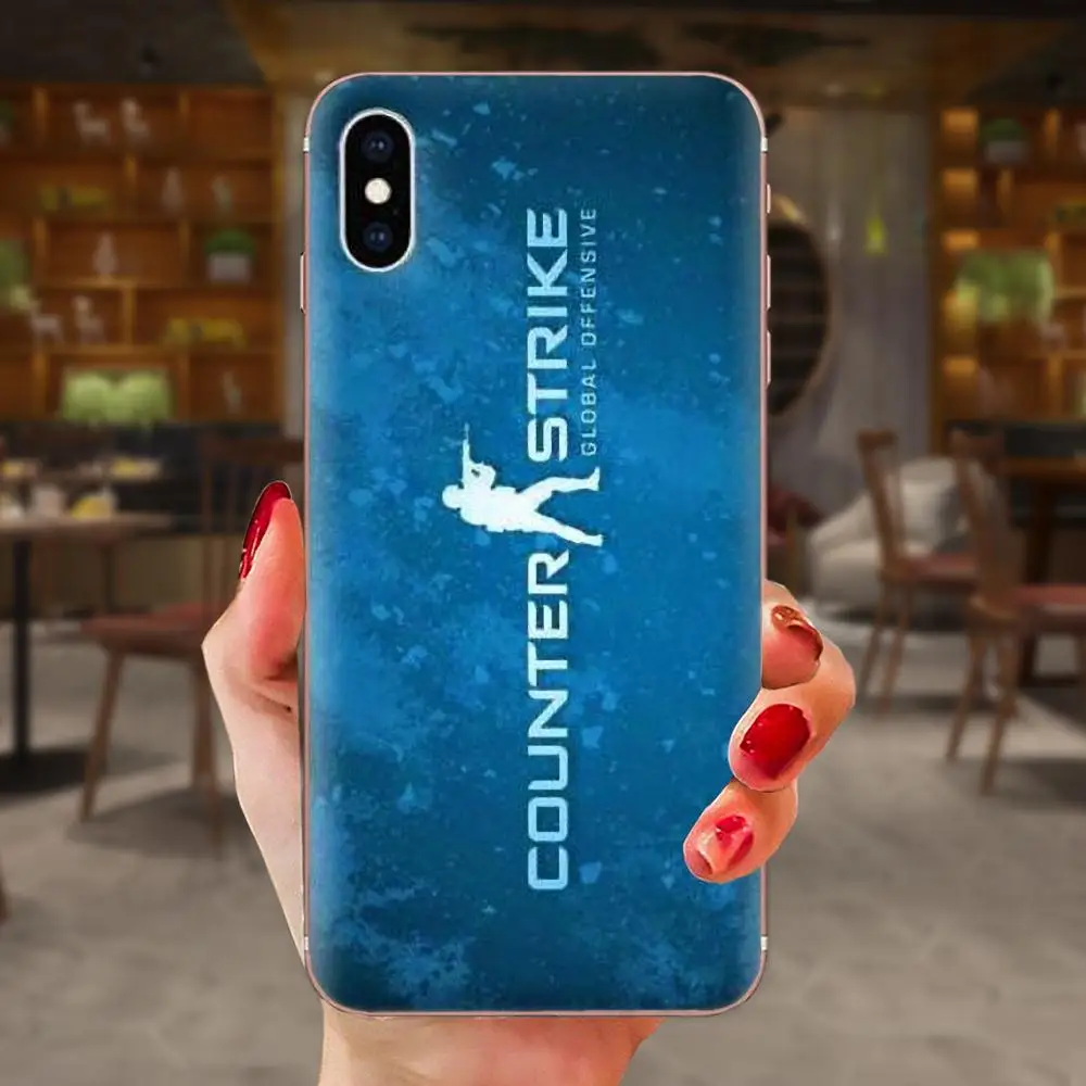 TPU чехол для телефона Cs Go Counter Strike Gun Xiaomi Redmi Mi 4 7A 9T K20 CC9 CC9e Note 7 8 9 Y3 SE Pro Prime Play |