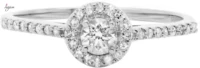 womens 0 50 carat ctw 18k round moissanite engagement ring diamond halo wedding ring 12 ct rose gold white gold yellow gold