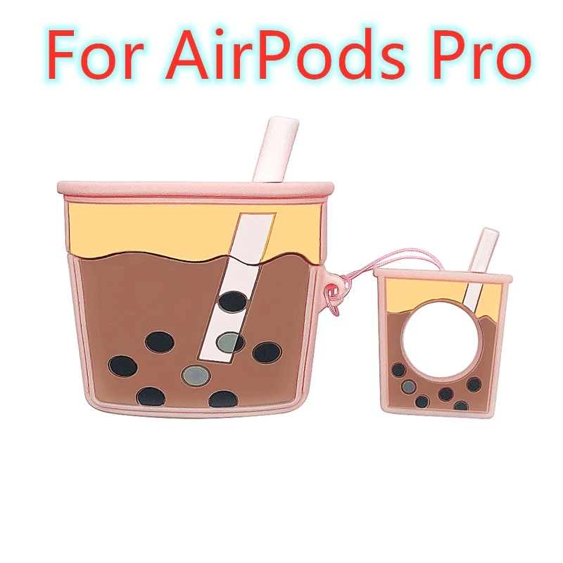 For AirPods Pro 3D милый чехол для наушников для Apple AirPods 1 2 3 Pro, силиконовый чехол Airpods3, защитный чехол, аксессуары - Цвет: For AirPods Pro