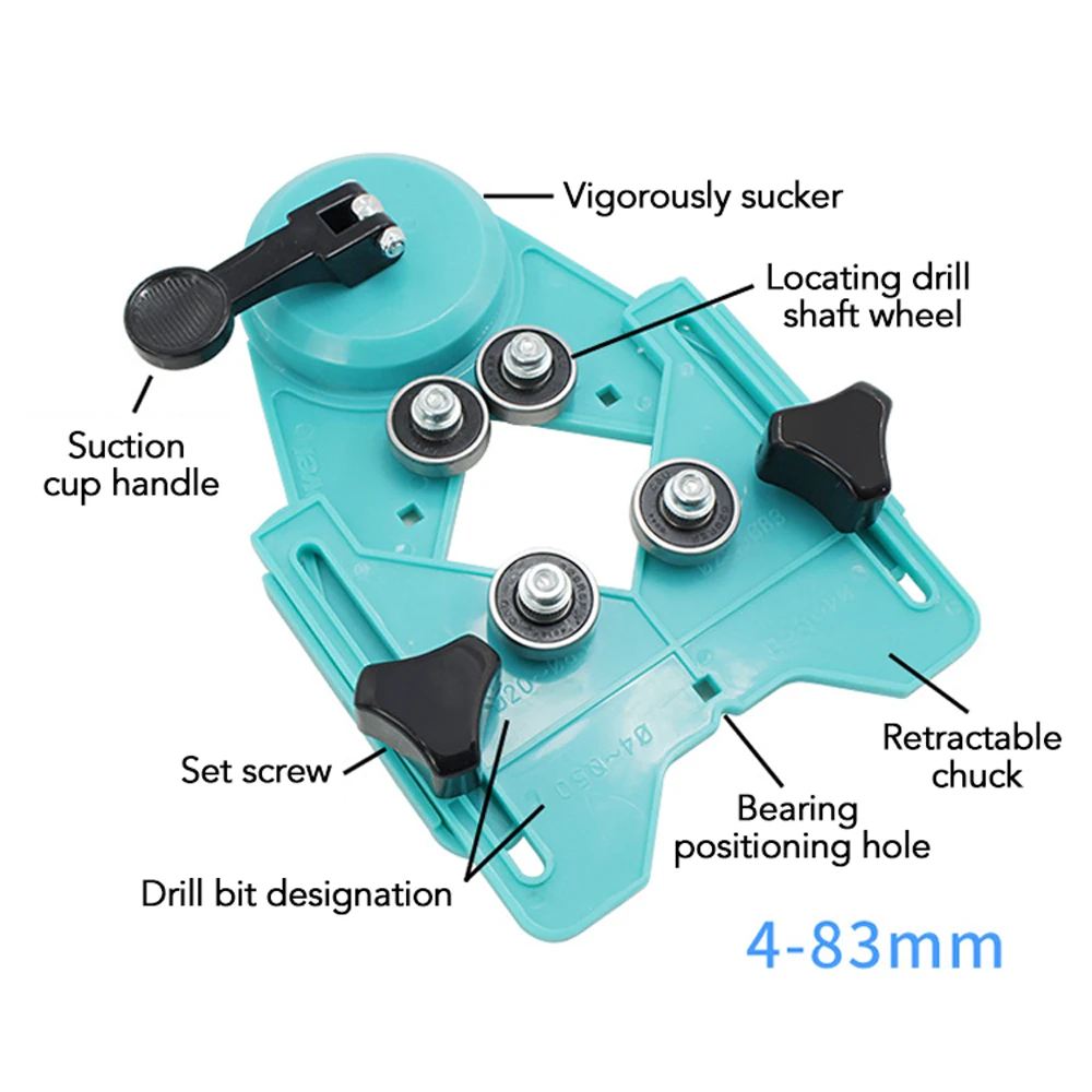 4 83 мм направляющая для сверления алмазное сверло локатор отверстий стеклянной