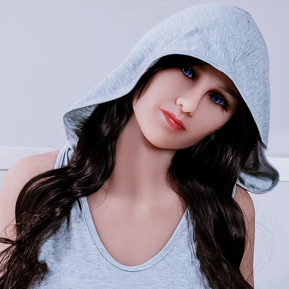 Ailijia силиконовые секс куклы голова Размер жизни Реалистичная Европейская