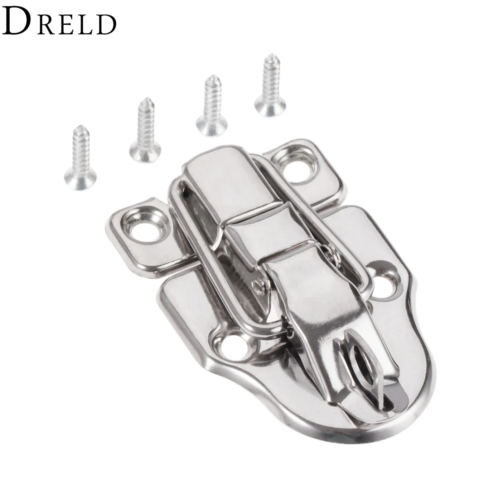 DRELD Винтаж замок антикварная шкатулка для украшений фиксаторами защелки ящиков