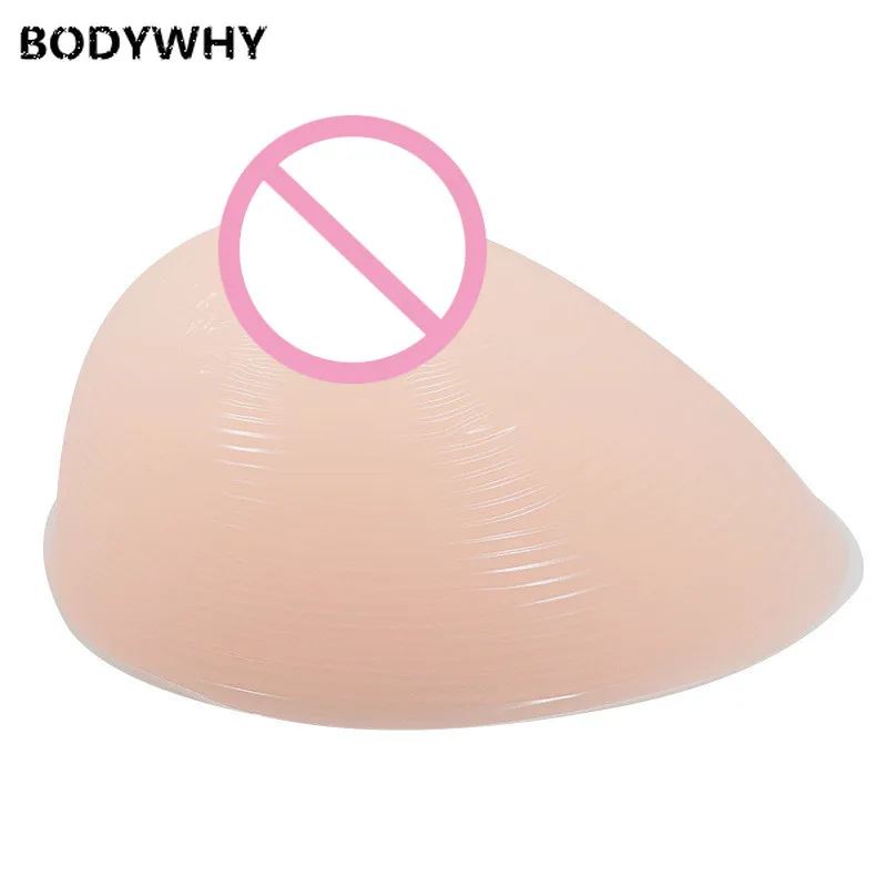 BODYWHY Hot Selling Silicone Fake Breasts Teardrop-Shaped Soft Pads Full Ladies False Boobs 200-3600g/pair