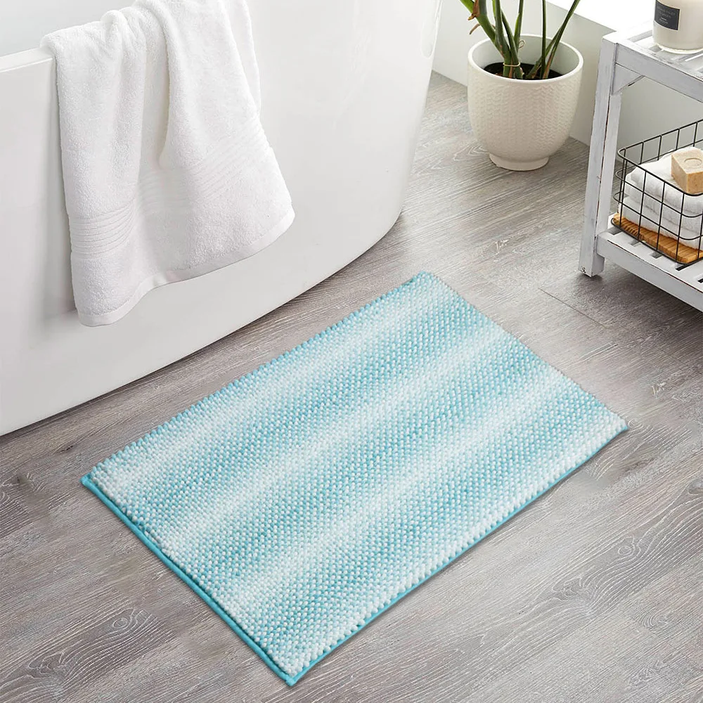 

Home Chenille Microfiber TPR Anti Slip BathRoom Rug Kitchen Absorption Floor Door Soft Mat Red Livingroom Carpet Decoration