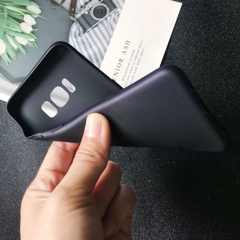 

Cute rose floral art pattered Phone Case For Samsung S20 S10 Plus A7 2018 S8 S9 Plus Black Silicone TPU Cover for GALAXY A50 A70