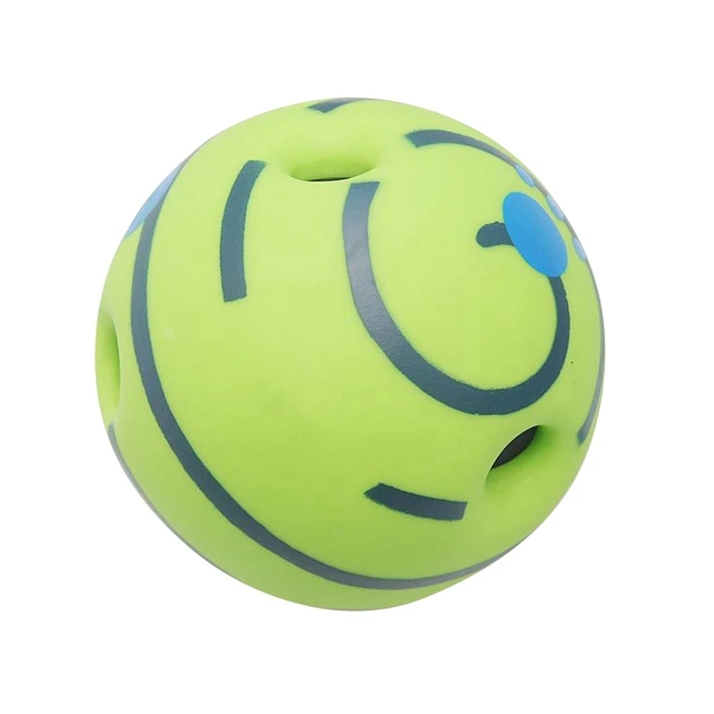 

Hot Plastic Squeaky Ball For Dog Puppy Molar Supplies Interactive Pet Chew Toys Sound Training Supplies Green Vocal Ball