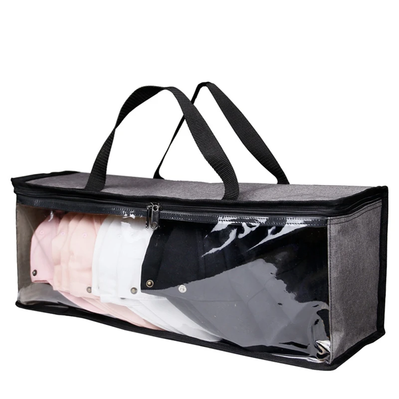 

Household Goods Square Sahpe Clothes Storage Bag Home Waterproof Closet Pillow Quilt Transparent Organizer