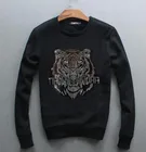 Зимние толстовки с капюшоном, мужские толстовки, 2021 стразы, толстовки с длинным рукавом, Новое поступление