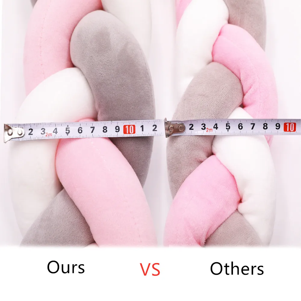 Бампер для детской кроватки 1 м/2 м/3 м детская подушка новорожденных защита