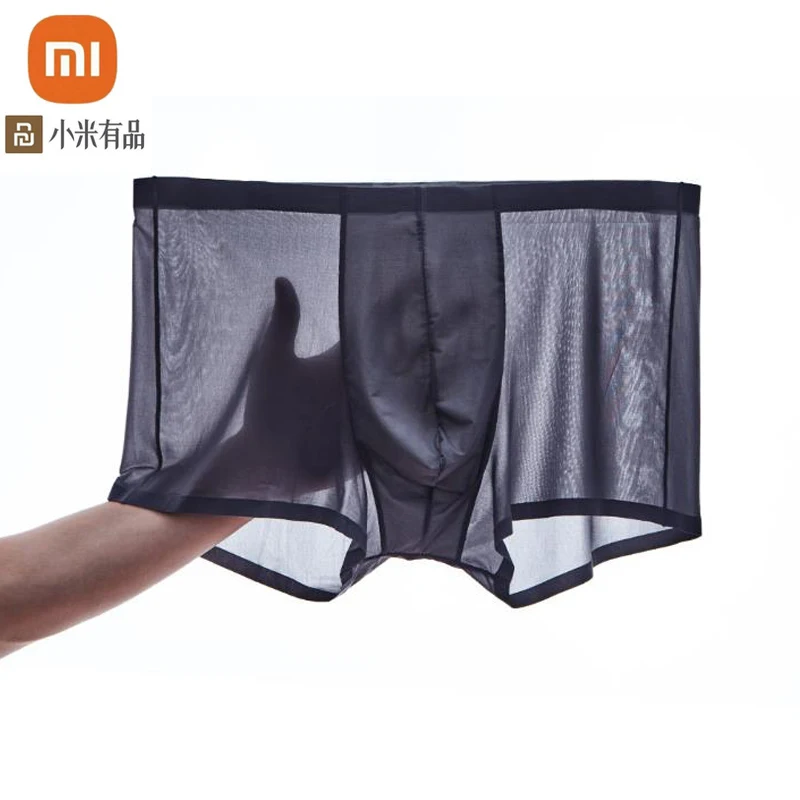 

instant me 2 spring and summer cool ice silk seamless boxer briefs men's comfortable light breathable pants for xiaomi youpin