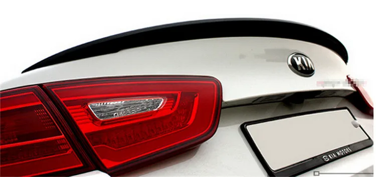 Спойлер для Kia Optima 2014 2015 спойлер YCDK из АБС пластика автомобиля заднее крыло