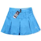 Новые женские теннисные юбки, штаны для бадминтона, свободные, эластичные, с подкладкой, для бега, йоги, юбка для фитнеса, женские спортивные шорты