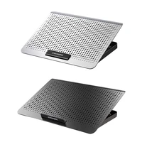 a18 laptop cooling pad with wind adjustment knob 7 height levels aluminum laptop cooler stand riser for 17 in notebook accessory