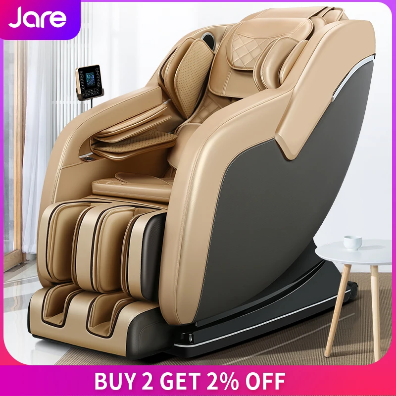 

Jare S7 Wholesale 4D OEM ODM Factory Price Hot Sales Luxury Leather SL-Track Zero Gravity Electric Full Body Massage Chair
