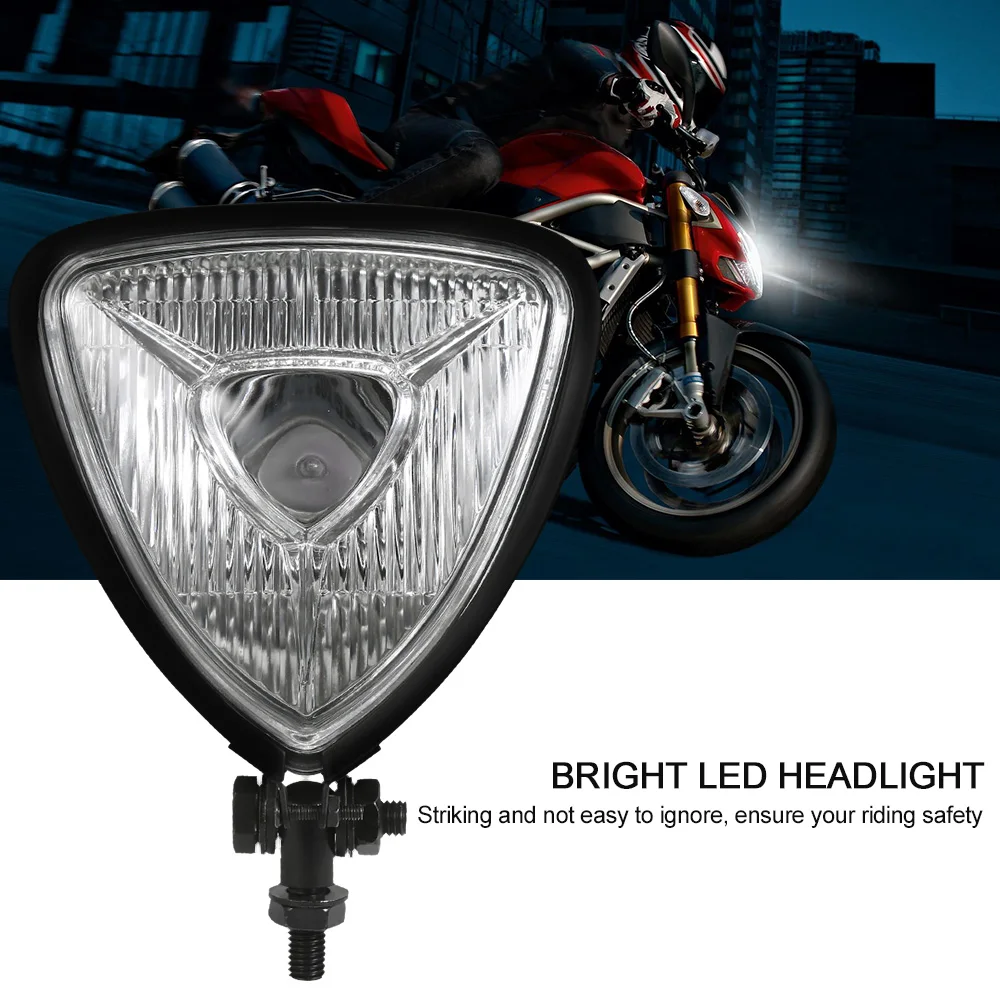 Универсальный мотоциклетный светодиодный налобный фонарь 12 В передние фары