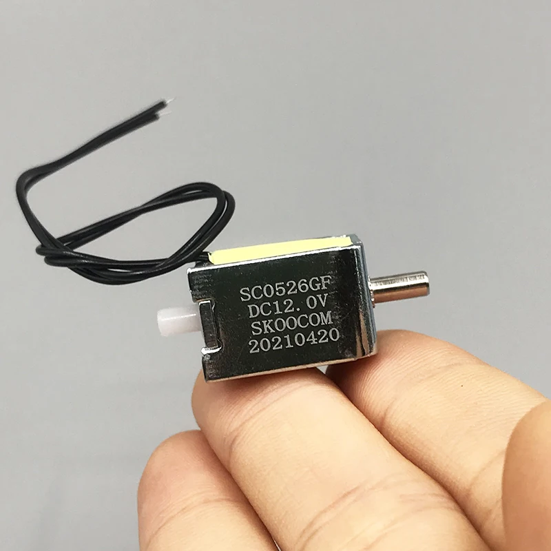 

Электромагнитный воздушный мини-клапан SKOOCOM SC0526GF, нормально закрытый водяной электромагнитный клапан для массажа, 12 В постоянного тока