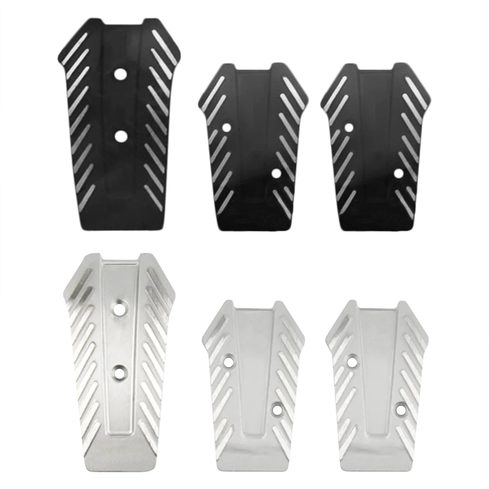 

3 шт. ножная педаль, модифицированные запасные аксессуары, универсальная алюминиевая ручная педаль акселератора, Тормозная педаль сцеплени...