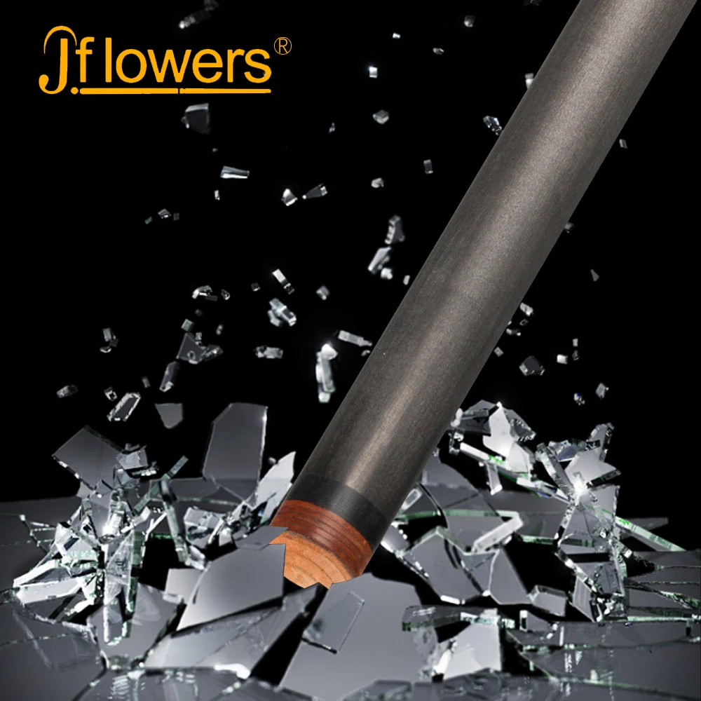 Jflowers бильярдный карбоновый Cue Stick настоящая инкрустация углеродная энергия