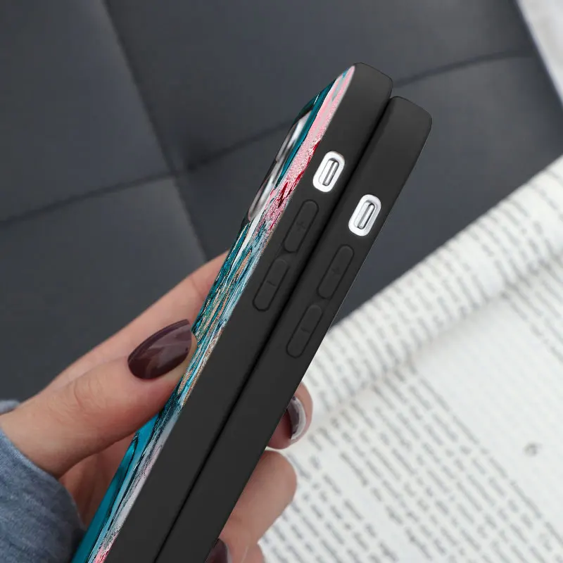 Чехол для Xiaomi Redmi Note 9 8 Pro 8T s 7 6 5 9C Mi 10T A1 A2 A3 9T SE Poco X3 NFC 10 Lite ТПУ акварельный мраморный