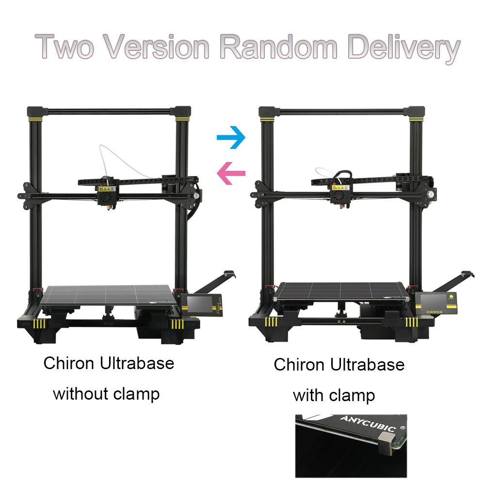 3d принтер Anycubic Chiron Plus недорогой большого размера печати печать 400*400*450 мм наборы