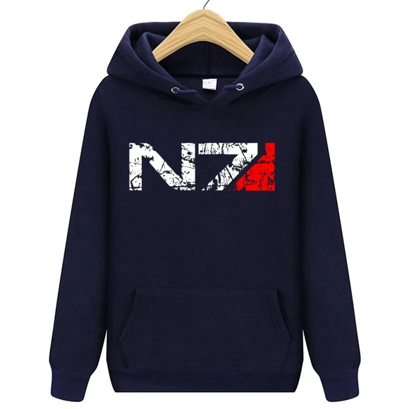 Весенние игры N7 Mass Effect 3 толстовки мужские системы военный альянс эмблема игровые